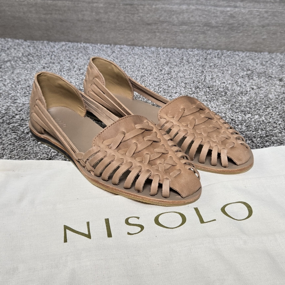 Nisolo Women's Huarache Sandal NEW size 9.5